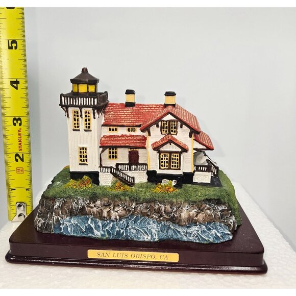 San Luis Obispo Lighthouse Figurine By Oneida Studios Lighthouse Point Collectio - Picture 8 of 9